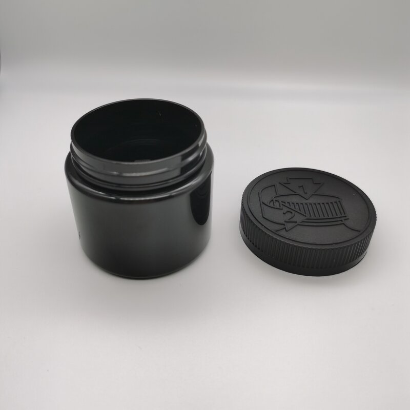 Wide Mouth Plastic Jars Factory - OEM/ODM Custom 5OZ Wide Mouth Plastic Jars Childproof Resistant Cap Empty