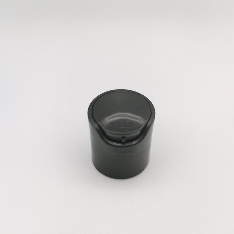 PP Disc Top Cap Manufacturer - OEM/ODM Custom Natural-colored PP 24-410 Smooth Skirt Disc Top Cap with HIS Liner