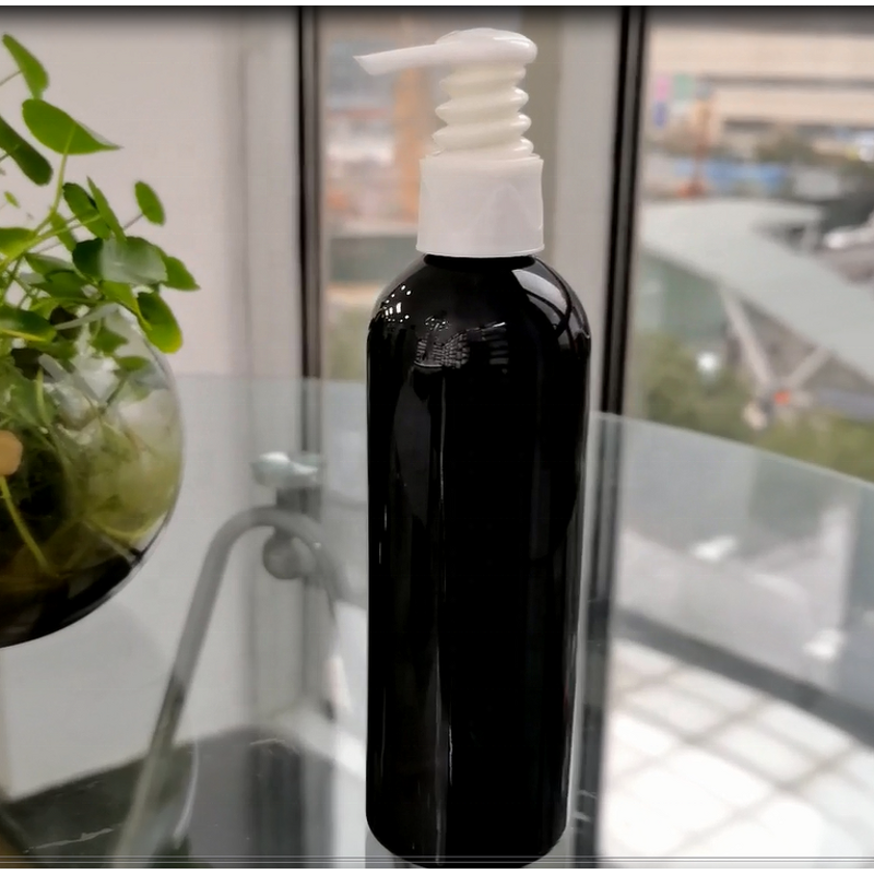 White PP Dispensing Pump Manufacturer - OEM/ODM Custom White PP 24-410 Ribbed Skirt Up-lock Spiral-shaped Cowl Pump