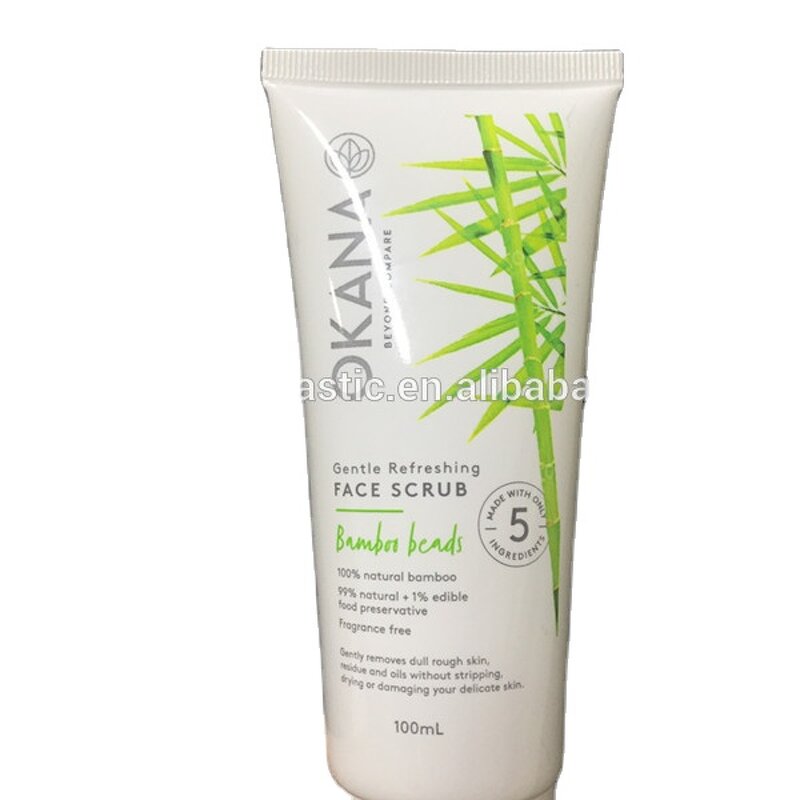 Facial Cleanser Plastic Tube Factory - OEM/ODM Custom Made 100ml Facial Cleanser PE Plastic Squeeze Tube