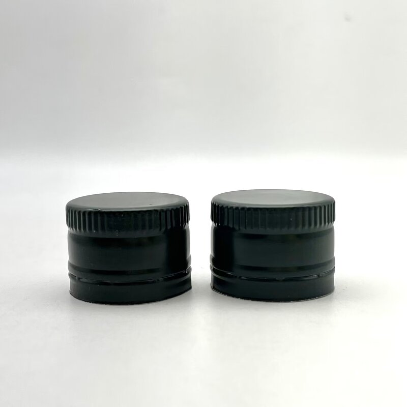 Metal Bottle Caps Manufacturer - OEM/ODM Custom High Quality Metal Bottle Caps Round Aluminum Plastic ROPP Cap