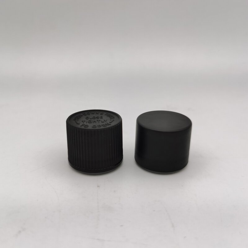 Child Resistant Tamper Evident Cap Manufacturer - OEM/ODM Custom 18mm Child Resistant Tamper Evident Cap Essential Oil Cap