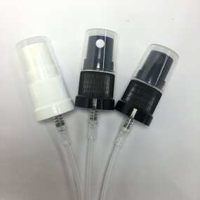 Fine Mist Cosmetic Perfume Spray Pump Manufacturer - OEM/ODM Custom 18/415 Fine Mist Cosmetic Perfume Spray Pump with Dustcap