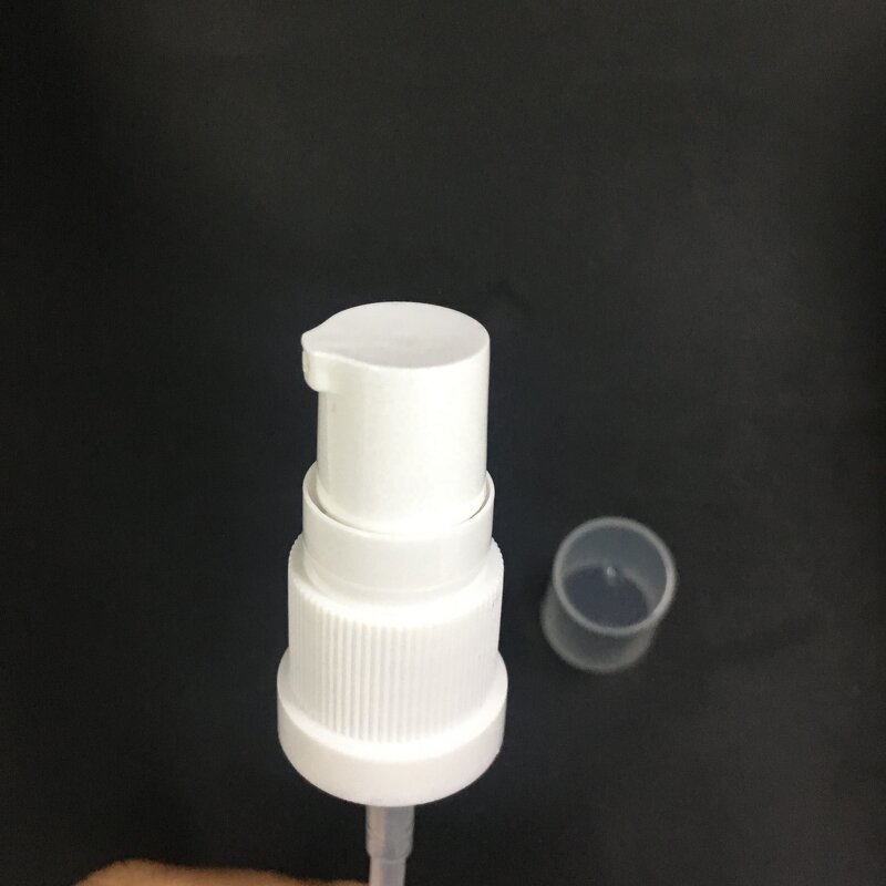 White Plastic Lotion Dispenser Pump Factory - OEM/ODM Custom White Plastic 18/410 Lotion Dispenser Pump for Glass Bottles