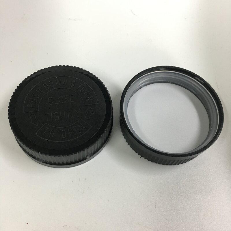 Child Proof Safety Resistant Cap Factory - OEM/ODM Custom 53mm PP Plastic Child Proof Safety Resistant Cap