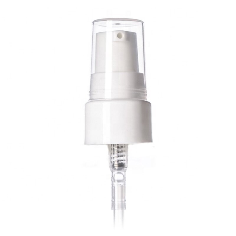 White PP Treatment Pump Manufacturer - OEM/ODM Custom 20-410 White Smooth PP Treatment Pump with Dip Tube