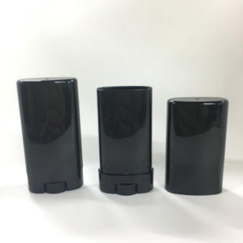 Deodorant Containers Manufacturer - OEM/ODM Custom 15g Empty Oval Lip Balm Tubes Plastic Deodorant Container