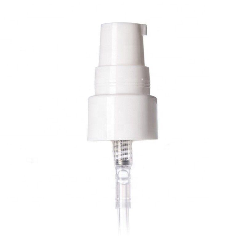 White PP Treatment Pump Manufacturer - OEM/ODM Custom 20-410 White Smooth PP Treatment Pump with Dip Tube