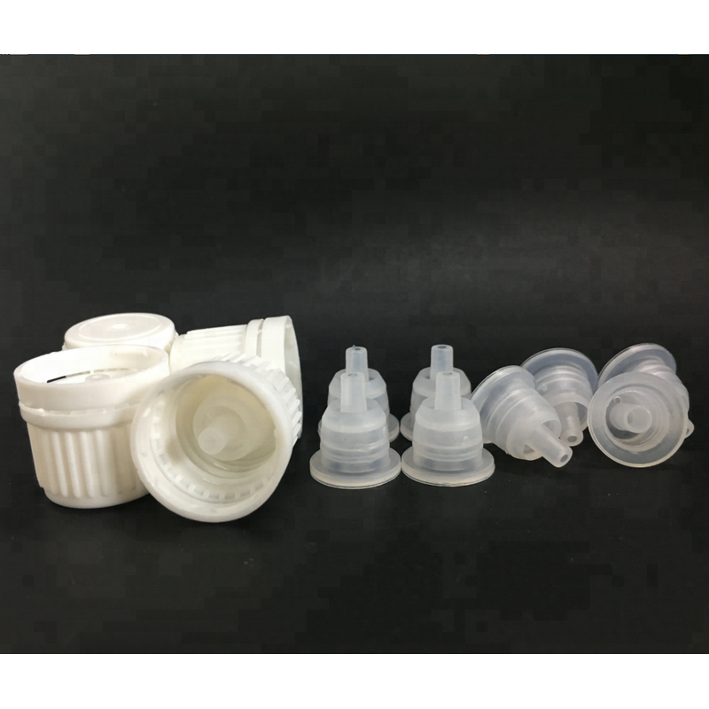 White PP Tamper Evident Dropper Cap Manufacturer - OEM/ODM Custom White PP 18 mm Tamper-evident Dropper Cap with Orifice