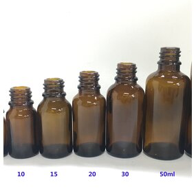 Essential Oil Amber Glass Bottles Manufacturer - OEM/ODM Custom 5-100ml Essential Oil Amber Glass Bottles for Cosmetic