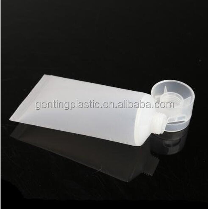 Transparent Empty Refillable Tube Manufacturer - OEM/ODM Custom 10-50ml Transparent Empty Refillable Plastic Packing Tube