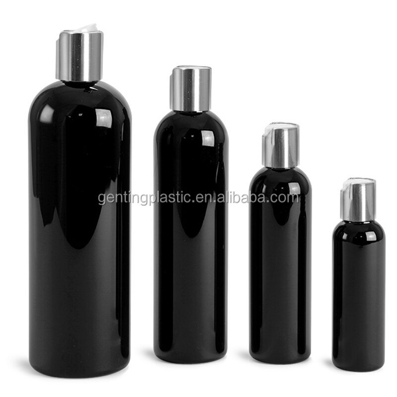 Black Bottles Manufacturer - OEM/ODM Custom Black Bottles with Screw Caps for Skin Care Industrial Products