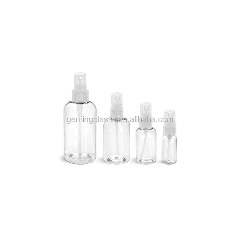 Boston Round Pet Bottles Factory - OEM/ODM Custom 120ml Boston Round Pet Bottles with Disc Cap for Lotion Packaging