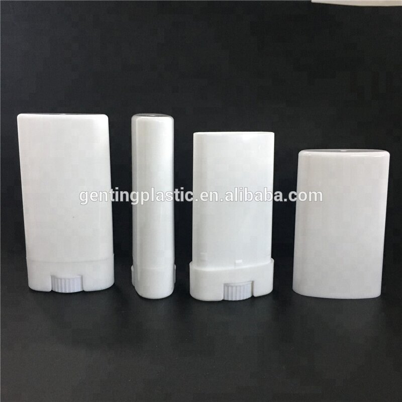 Oval Lip Balm Tubes Factory - OEM/ODM Custom 15g Oval Lip Balm Tubes Plastic Deodorant Container