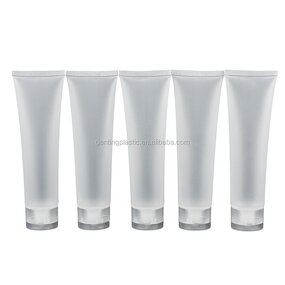 Cosmetic Cream Lotion Tube Factory - OEM/ODM Custom 100ml Empty Clear Cosmetic Cream Lotion Tube Containers