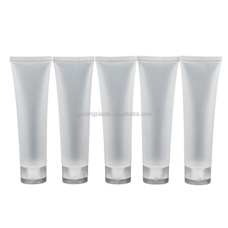 Cosmetic Cream Lotion Tube Factory - OEM/ODM Custom 100ml Empty Clear Cosmetic Cream Lotion Tube Containers