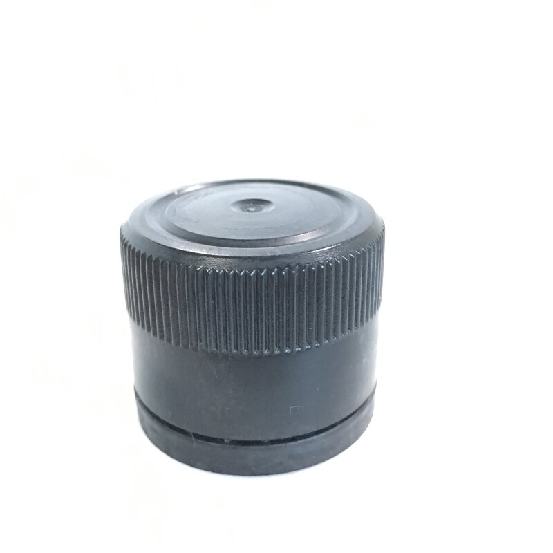 Black Plastic Tamper Evident Cap Factory - OEM/ODM Custom 31.5mm Black Plastic Tamper Evident Cap and Pourer for Olive
