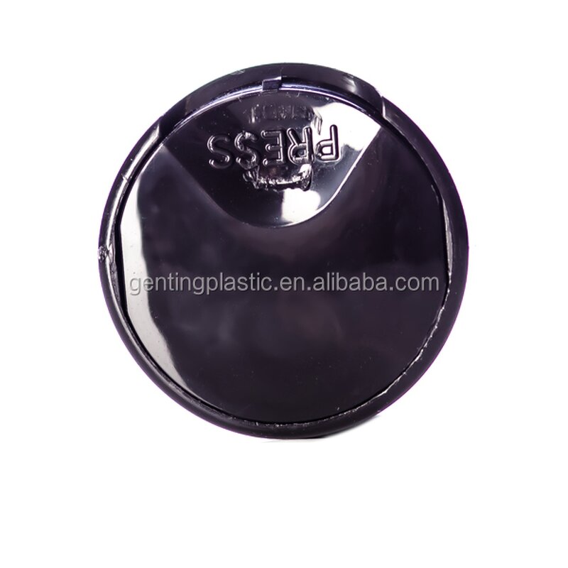 Black PP Disc Top Cap Factory - OEM/ODM Custom Black PP 24-410 Smooth Disc Top Cap