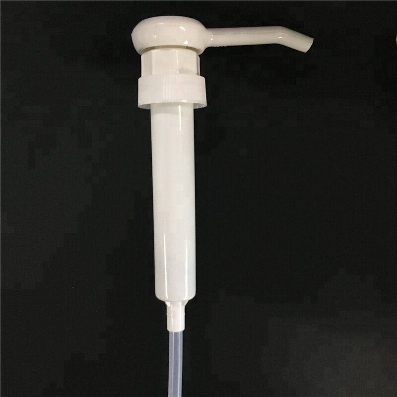Plastic Honey Syrup Dispenser Pump Manufacturer - OEM/ODM Custom 38mm White Pump Honey Pump Jam Pump Dispenser