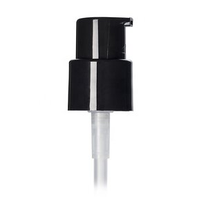 Black PP Treatment Pump Manufacturer - OEM/ODM Custom Black PP 18-400 Smooth Skirt Fingertip Treatment Pump