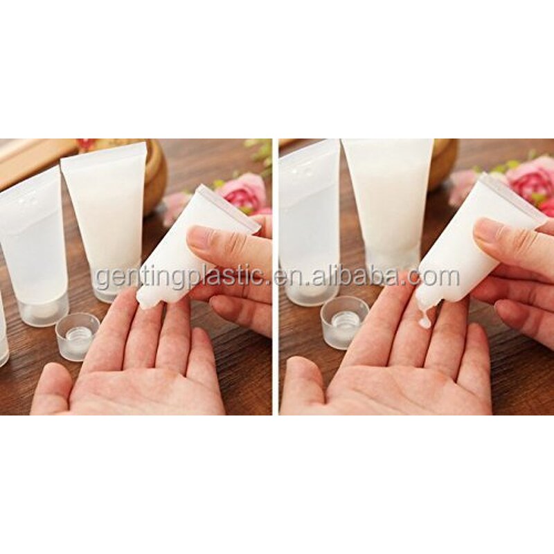 Transparent Empty Refillable Tube Manufacturer - OEM/ODM Custom 10-50ml Transparent Empty Refillable Plastic Packing Tube