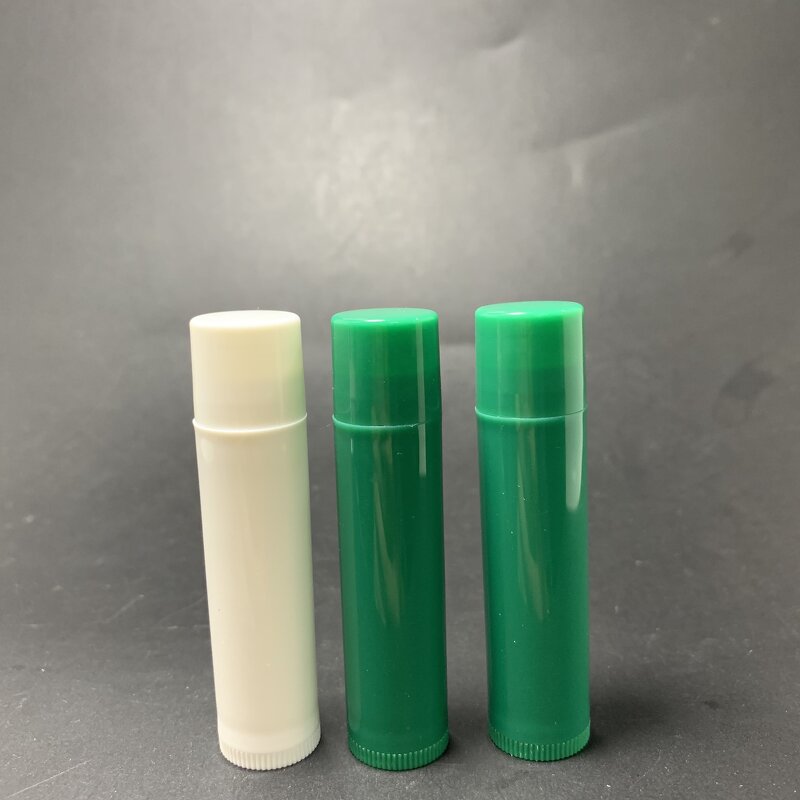 Lip Balm Empty Container Manufacturer - OEM/ODM Custom Clear Lip Balm Tubes with Twist Bottom and Top Lid 5.5 Ml