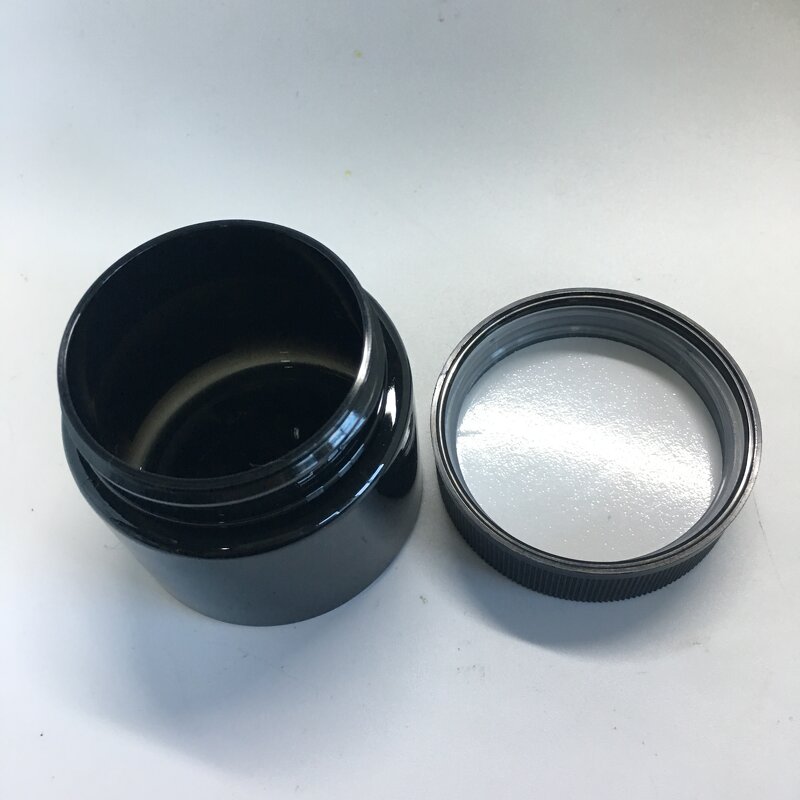 Black PET Straight Bottle Factory - OEM/ODM Custom 3oz Black PET Straight Bottle with Child Resistant Caps