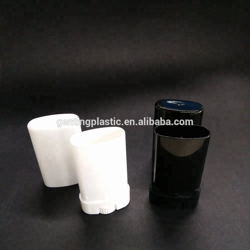 Deodorant Containers Manufacturer - OEM/ODM Custom 15g Empty Oval Lip Balm Tubes Plastic Deodorant Container