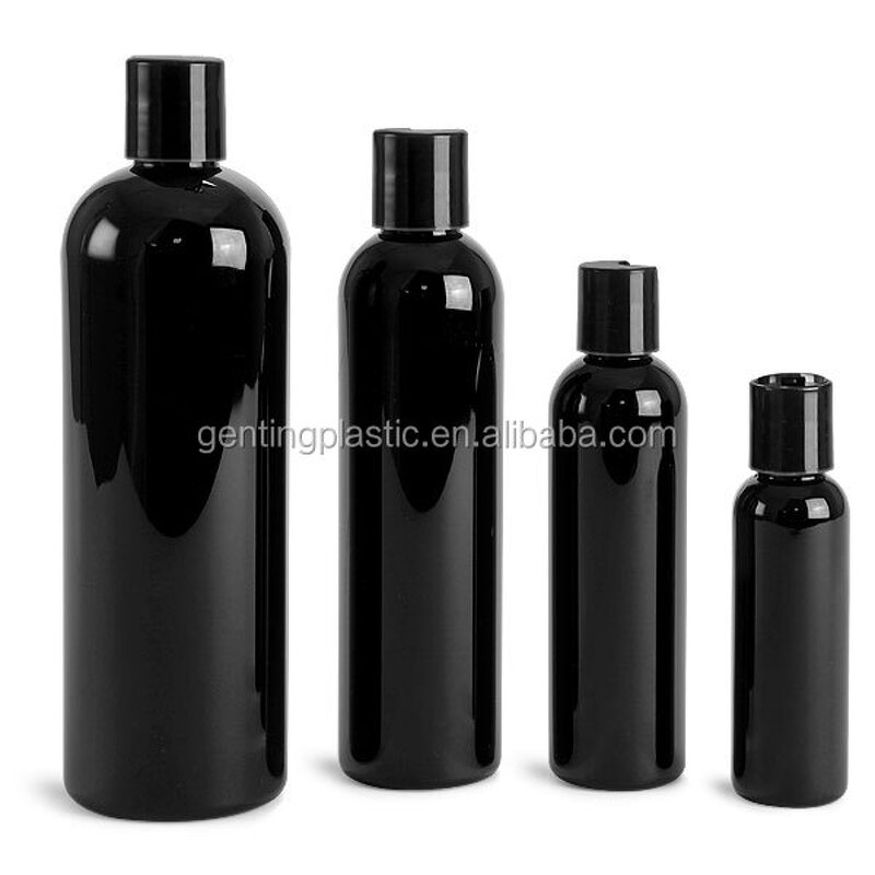 Black Bottles Manufacturer - OEM/ODM Custom Black Bottles with Screw Caps for Skin Care Industrial Products