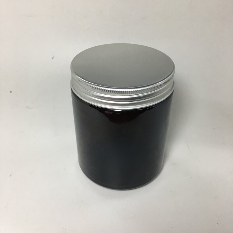 Amber Glass Jar Factory - OEM/ODM Custom 9oz 270ml Amber Glass Jar with Aluminum Cap Candle Glass Jar