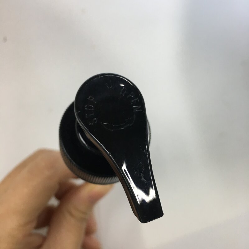 Shampoo Lotion Pump Factory - OEM/ODM Custom 28-400 Black PP Skibbed Pump Professional Plastic Shampoo Lotion Pump