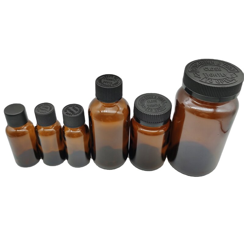 Push Turn Childsafe Screw Cap Factory - OEM/ODM Custom Yellow Blue Push Turn Childsafe Screw Cap Child Resistant Cap