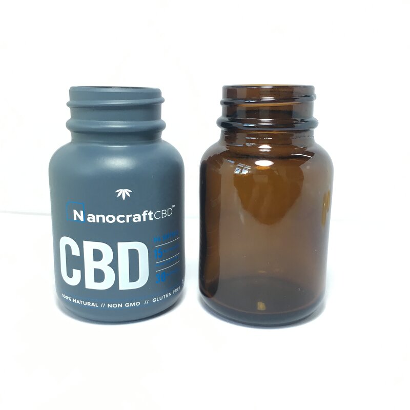 Wide Mouth Medicine Glass Bottle Manufacturer - OEM/ODM Custom Wide Mouth Pharmaceutical Glass Bottle with Metal Lids