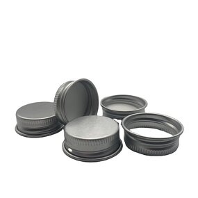 Aluminum-plastic Liquor Bottle Cap Factory - OEM/ODM Custom Silver Cap Lid Gpi 33/400 Aluminum-plastic Liquor Bottle Cap