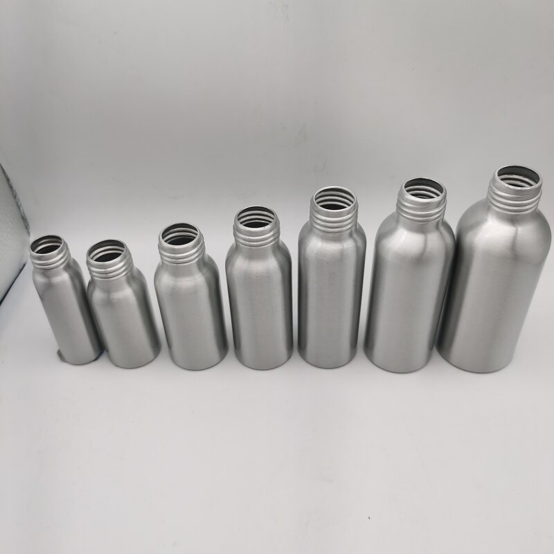 Matte Silver Aluminum Metal Bottle Factory - OEM/ODM Custom 20ml Matte Silver Aluminum Metal Bottle