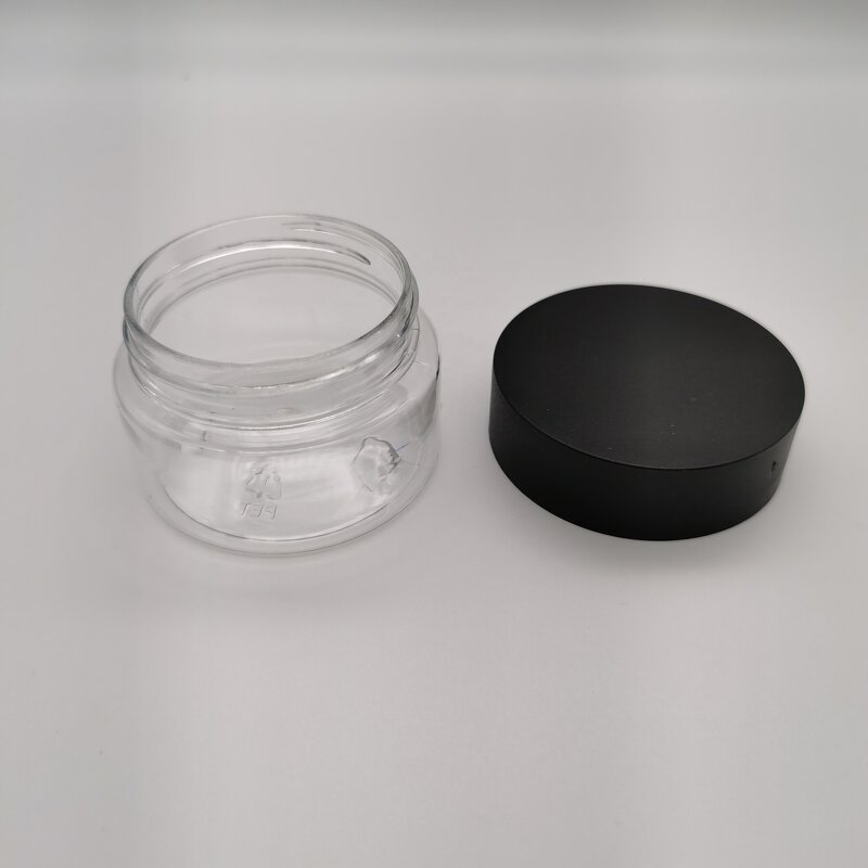 Straight PET Jar Manufacturer - OEM/ODM Custom 2oz 53mm Straight PET Jar 60ml with Child Proof Cap