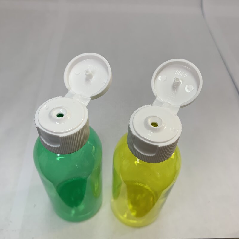 Hinged Flip Top Cap Manufacturer - OEM/ODM Custom White PP 18-28mm Ribbed Skirt Hinged Flip Top Dispensing Cap