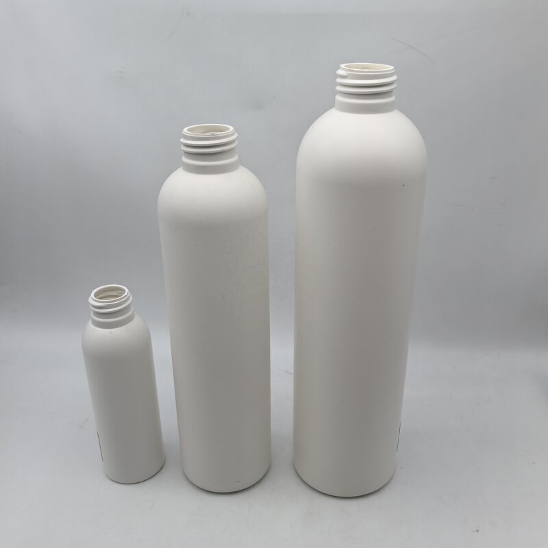 Cosmetics Plastic Bottle Factory - OEM/ODM Custom 250ml HDPE Soft Touch Cosmetics Plastic Lotion Bottle