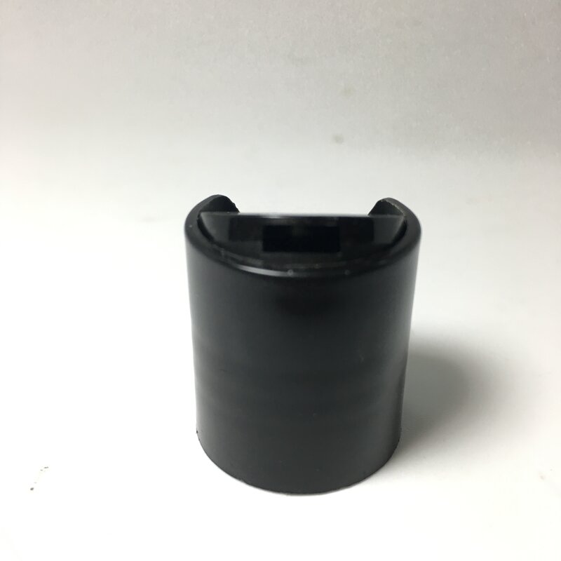 PP Disc Top Cap Manufacturer - OEM/ODM Custom Natural-colored PP 24-410 Smooth Skirt Disc Top Cap with HIS Liner