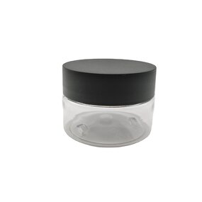 Straight PET Jar Manufacturer - OEM/ODM Custom 2oz 53mm Straight PET Jar 60ml with Child Proof Cap