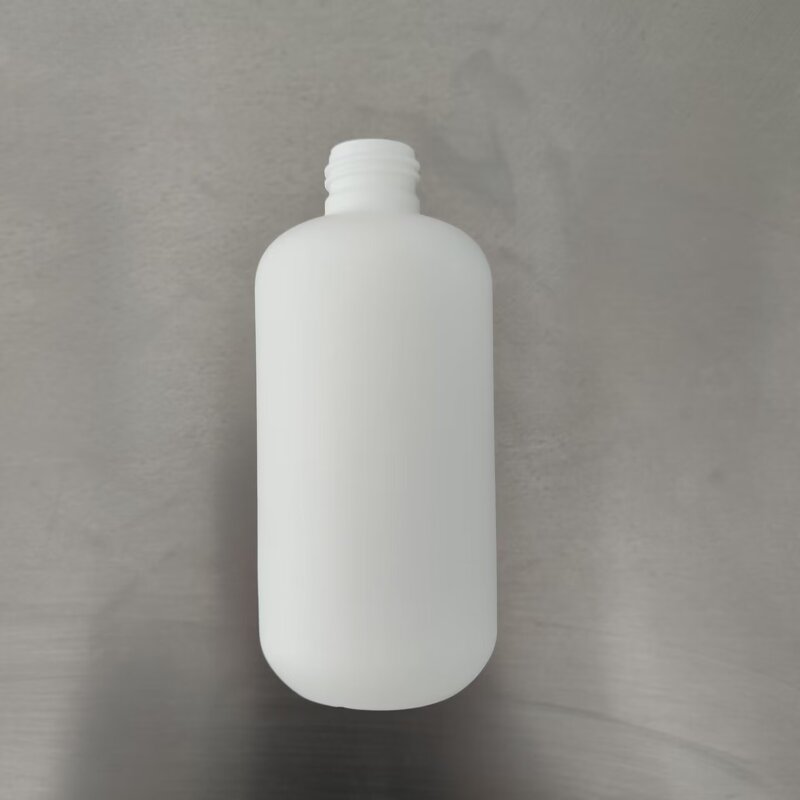 Shampoo Bottle Manufacturer - OEM/ODM Custom 250ml Boston Round Shape Soft Touch HDPE Empty Shampoo Pump Bottle