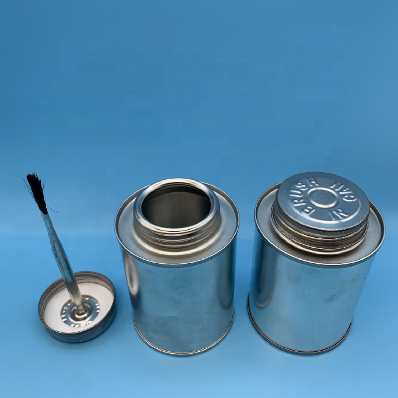 Tin Brush Metal Cans Factory - OEM/ODM Custom 60-947ml Tin Brush Metal Cans Tin Can with Tin Brush