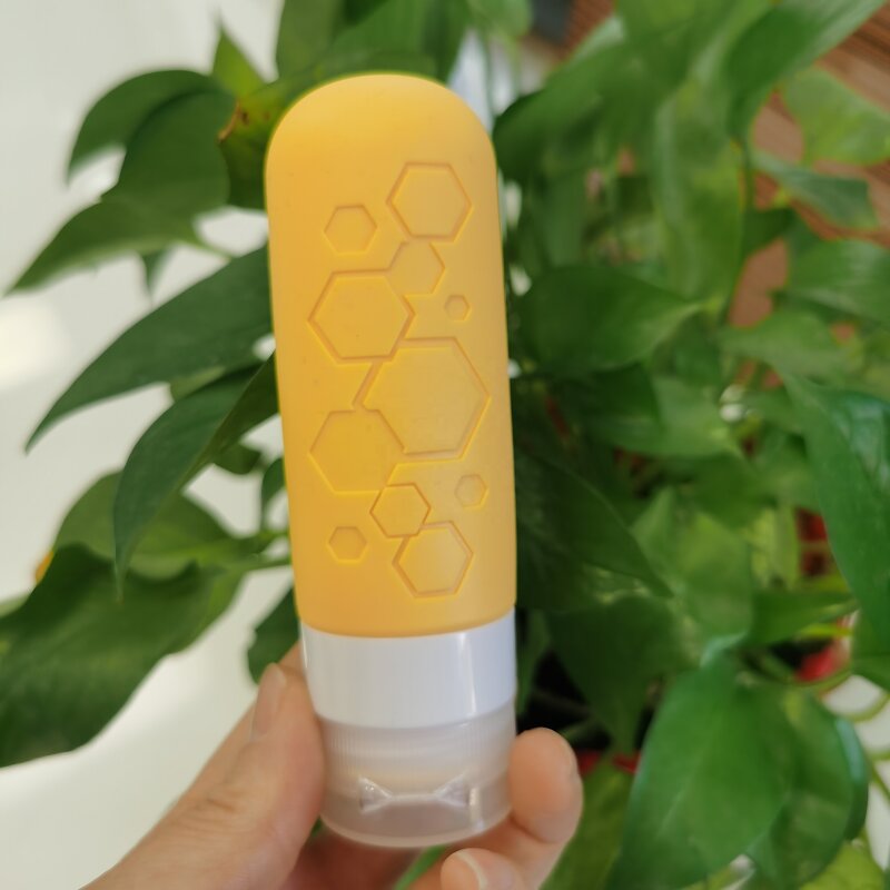 Travel Size Containers Factory - OEM/ODM Custom 3oz Leak Proof Refillable Liquid Silicone Travel Size Containers