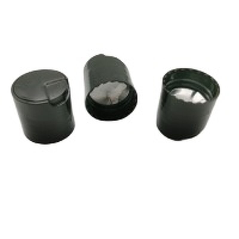 White PP Disc-top Lid Manufacturer - OEM/ODM Custom White PP 28-410 Smooth Skirt Disc-top Lid with HIS Liner