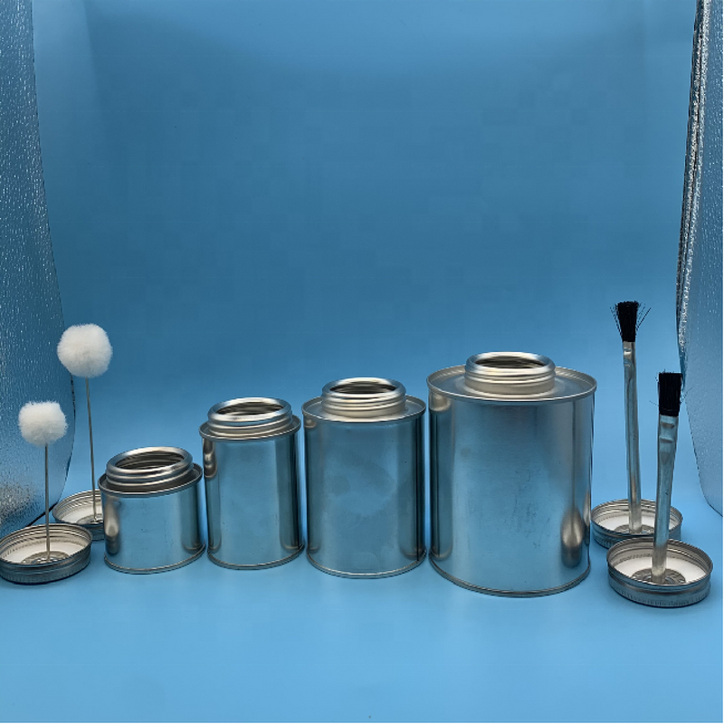 Tin Brush Metal Cans Factory - OEM/ODM Custom 60-947ml Tin Brush Metal Cans Tin Can with Tin Brush