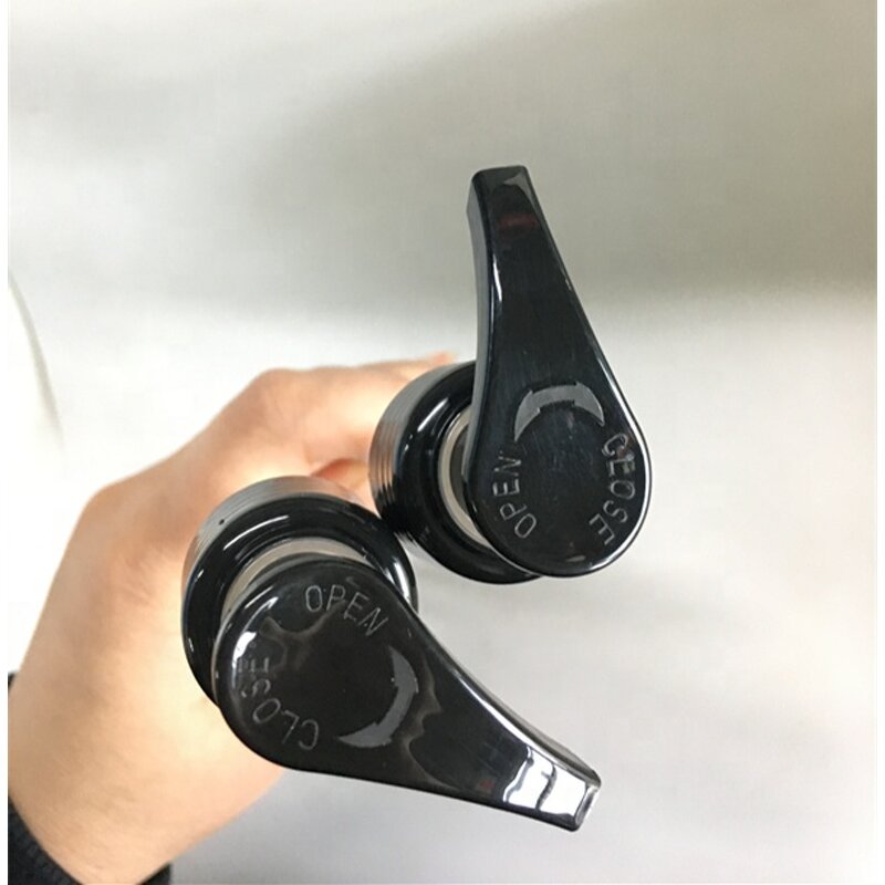 Black Ribbed Skirt Head Lotion Pump Factory - OEM/ODM Custom 24mm Black Ribbed Skirt Head Lotion Pump Twist Locking