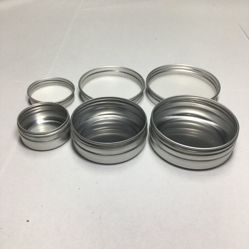 Silver Aluminum Can for Skin Care Factory - OEM/ODM Custom 20g Silver Aluminum Can for Skin Care Cream Cosmetic Packaging