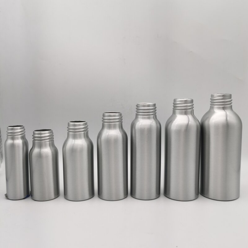 Matte Silver Aluminum Metal Bottle Factory - OEM/ODM Custom 20ml Matte Silver Aluminum Metal Bottle