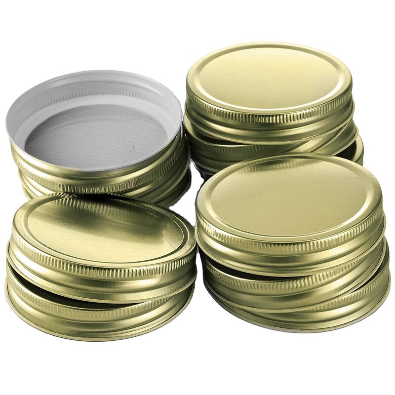 Aluminum Lid for Glass Jar Factory - OEM/ODM Custom Factory Price OEM 89MM Black Sliver Gold Aluminum Lid for Glass Jar
