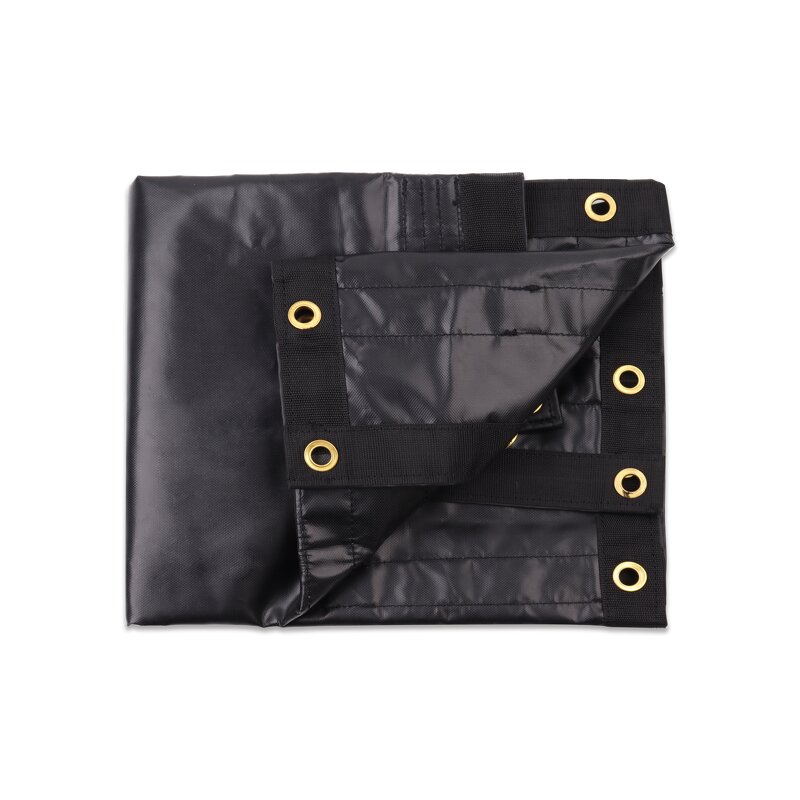 Truck Tarp Manufacturer - Heavy Duty Nylon Waterproof Black Laminated Coating